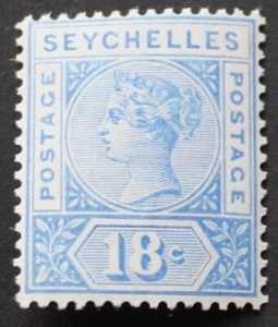 Seychelles 1897 QV Eighteen Cents SG 31 mint - Picture 1 of 1