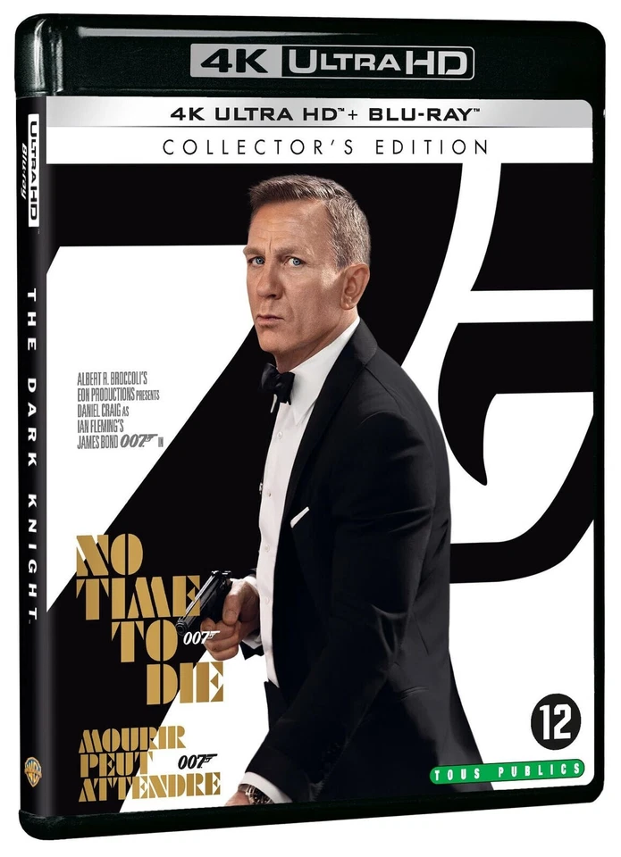 JAMES BOND, MOURIR PEUT ATTENDRE EDITION COLLECTOR 4K ULTRA HD+BLU RAY NEUF - Photo 1/1