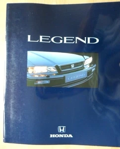 HONDA LEGEND COUPE & SALOON orig 1992 French Mkt Large Format Glossy Brochure - Picture 1 of 11