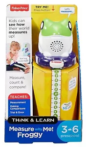 Fisher-Price Think & Learn Measure With Me! Froggy Tape Measure (FDM99) - Picture 1 of 5