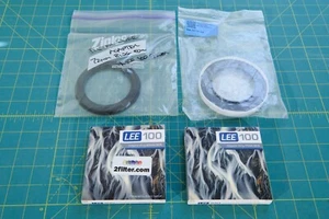 Lee Std & WA and Filter Dude Std Lens Ring Adaptors for Lee 100mm Filter Holder - Picture 1 of 1