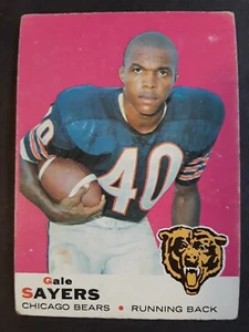 1969 Topps Gale Sayers #51 football card Chicago Bears - Picture 1 of 8