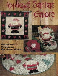 Book Quilting Pattern: Santa's Galore II - Applique Booklet - Picture 1 of 1