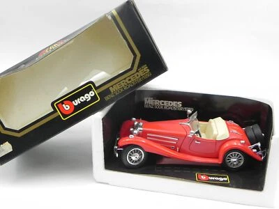 Burago Mercedes 500K roadster 1/18 vintage die cast BBurago 3020 - Immagine 1 di 4