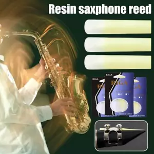More details for alto saxophone reeds 1.5/2.0/2.5 sax parts accessories resin pack 3 of b6g0