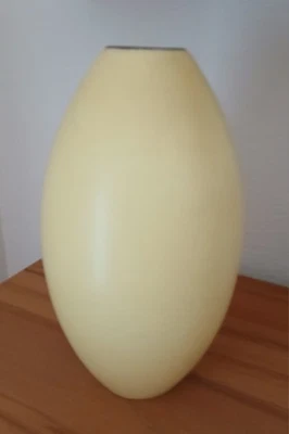 Vase 50/60er Jahre Wächtersbach 25cm pastell gelb  - Bild 1 von 4