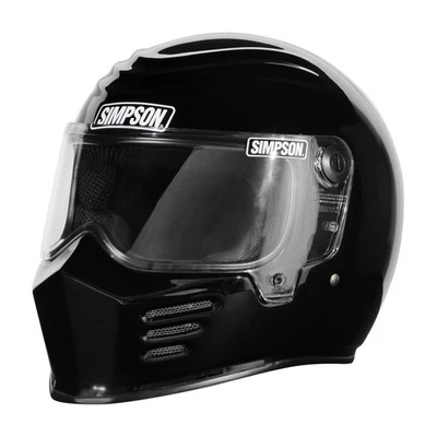 Capacete 28315XS2 Simpson motocicleta fora da lei bandido - Preto - Imagem 1 de 4