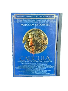 Caligula DVD Malcolm McDowell Helen Mirren Unrated Twentieth Anniversary VTG HTF - Picture 1 of 6