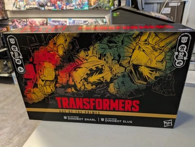 Transformers Age of the Primes G2 Universe Dinobot Slug & Snarl Combo Set - new - Image 1 of 3