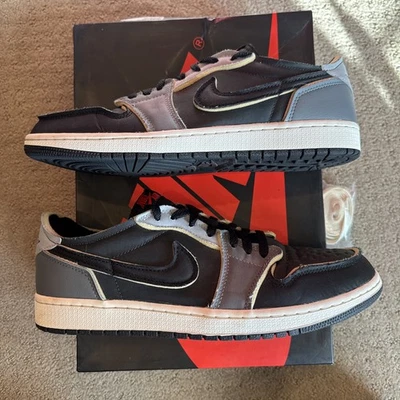 Talla 11 - Air Jordan 1 Retro Bajo OG EX Gris Humo Oscuro 2022 (DV0982-006) Foto 1 de 4