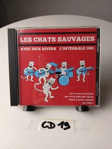 Cd Les Chats Sauvages Avec Dick Rivers - L'intégrale 1961 / En Bon État  - Imagen 1 de 4
