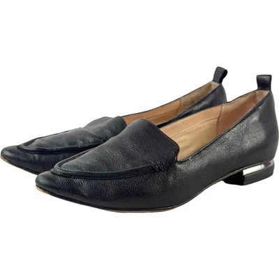 Zapatos Mocasines Franco Sarto Susie Mujer Talla 6 Cuero Negro Foto 1 de 4