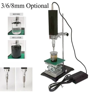 3/6/8MM Handheld Ultrasonic Homogenizer Mixer Cell Disruptor Cell Sonicator New - Picture 1 of 16