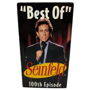 Best Of Seinfeld 100th Episode VHS Tape 1995 Promo Not For Sale Comedy Kramer - Picture 1 of 6