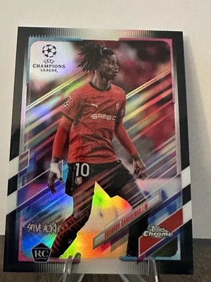 2020-21 Topps Chrome X Steve Aoki UCL - EDUARDO CAMAVINGA - STADE RENNAIS RC /99 - Image 1 of 3
