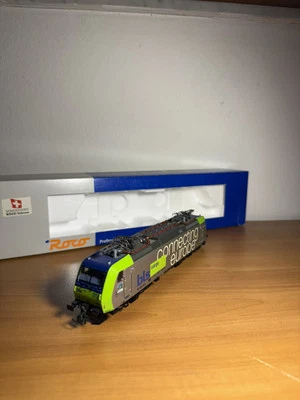 HO ROCO 63594 BLS SWISS RE 485 0001-2 ELECTRIC LOCOMOTIVE - Image 1 of 4