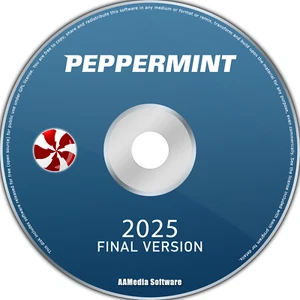 Peppermint Linux OS 2025 64bit Live Bootable DVD Light Lite Operating System - Picture 1 of 2