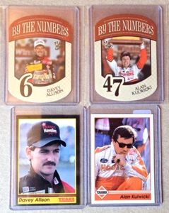 Press Pass / Traks Davey Allison / Alan Kulwicki By The Numbers Subset - Picture 1 of 1