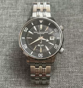 ORIENT KINGDIVER Reissue 70th Anniversary Model Black Japanese Day King Diver - Picture 1 of 9