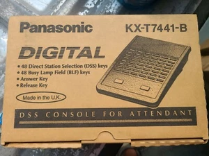 Panasonic Kx-t7441-B DSS Consola para operador NUEVO - Imagen 1 de 2