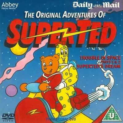 The Original Adventures of SuperTed (1983) DVD, 3 Episodes, [Region 0] - Image 1 of 2
