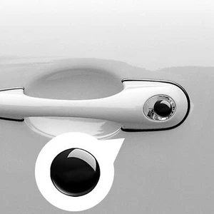 4 Pcs Serrure Voiture Trou de Clé Autocollant Décoration Protecteur Housse Auto Accessoires 20mm - Photo 1 sur 12