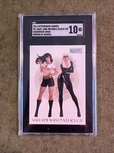 2011 Rittenhouse Marvel Dangerous Divas Women of Mary Jane and Black Cat SGC 10 - Picture 1 of 2