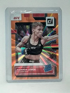 Amanda Lemos 2023 Donruss UFC - Holo Láser Naranja Clasificado #219 Novato - - Imagen 1 de 2
