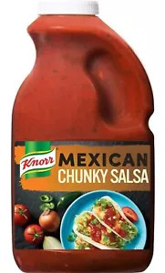 Knorr Mexican Sauce Chunky Salsa Gluten Free, 1.95 kgSTOCK PILE(FREE POSTAGE) - Picture 1 of 5