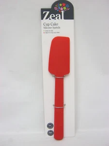 Espátula de silicona flexible pequeña para hornear pastel antiadherente Zeal J303 roja - Imagen 1 de 6