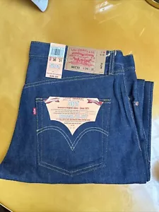 501 XX Levi’s Shrink To Fit Deadstock Raw Jeans 36x31 NWT - Picture 1 of 12