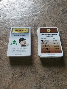 Monopoly Ultimate Banking 22 Title Deed Cards 23 Event Cards Replacement 2015 - Picture 1 of 3