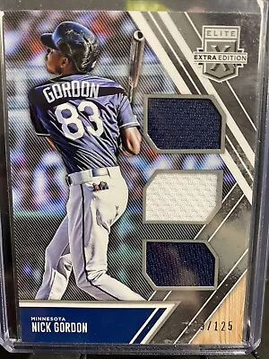 2017 Panini Elite Extra Nick Gordon #TM-NG (109/125) Patch - Image 1 of 2