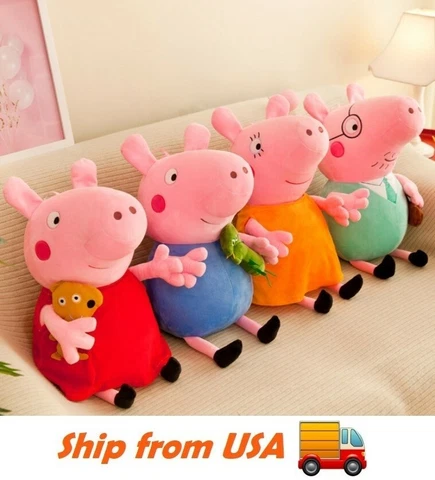 Peppa Pig and Family Members Plush Toy Stuffed Doll 12 Inches Size Cover