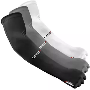1 Pairs Cooling Arm Sleeves Cover UV Sun Protection Sports Outdoor For Men Women - Picture 1 of 45