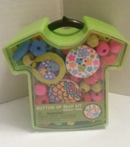 GREEN-ZING BUTTON UP BEAD KIT from Bead Bazaar - Picture 1 of 6