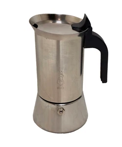 Bialetti Venus 6 Cup Espresso Maker  18/10 Stainless Steel INOX - Picture 1 of 15