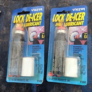 Victor Auto Lock De-Icer and Lubricant Thaws Frozen Lock Cylinder - Picture 1 of 1