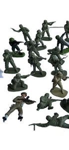 Soliders Plastic Toy Play 30 Pieces Army Gift Boy Present - Picture 1 of 2