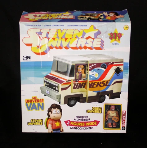 McFarlane Toys Steven Universe Van Construction Set & Rose Quartz Temple Door Cover