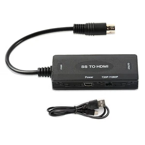 HDMI Adapter For Sega Saturn Console SS To HD 1080P Plug and Play No-driver - Picture 1 of 10