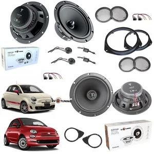 Kit 6 Casse Altoparlanti Focal Anteriori e Posteriori per Fiat 500 Abarth 595 - Foto 1 di 24