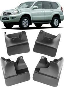 Genuine Splash Guards Mud Flaps FOR 2003-2009 Toyota Land Cruiser Prado FJ12 120 - Picture 1 of 8