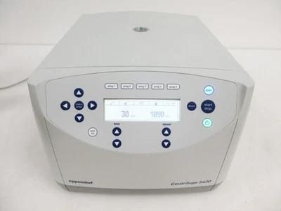 EPPENDORF 5430 BENCHTOP CENTRIFUGE & A-2-MTP ROTOR WINDSHIELD MTP PLATES - Image 1 of 4