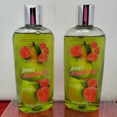 Jabón líquido para manos y cuerpo Sun Valley Pear Frambuesa 8 oz  Foto 1 de 4