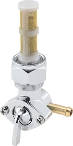 Bikers Choice 78-86 Big Twin & XL Cromo 22MM Petcock Recto Orientado a la Derecha Outl - Imagen 1 de 1