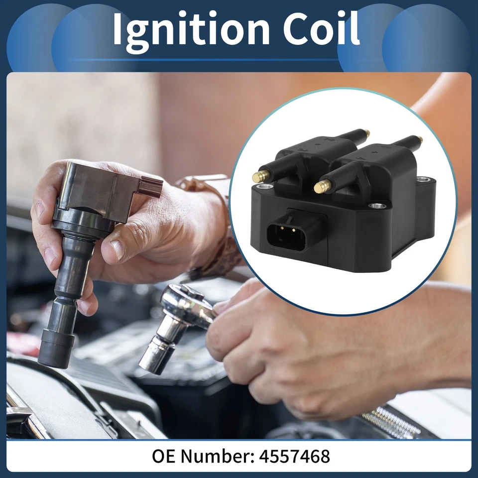 Paquete de bobina de encendido n.º 4557468 para Chrysler Cirrus L4 2,4 L 95-96 Foto 1 de 4