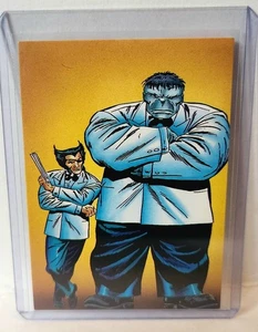 Wolverine From Then till Now #52 "Patch" 1992 Comic Bilder mit Hulk - Bild 1 von 2