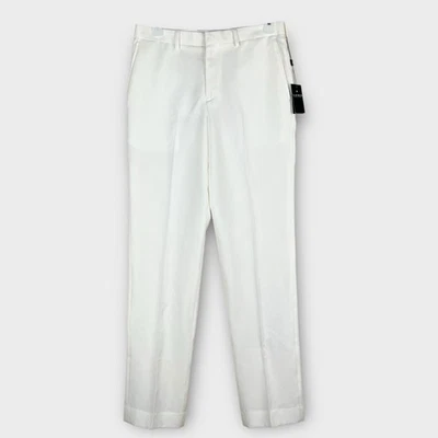 Pantalones de vestir Lauren Ralph Lauren 100 % lana para mujer talla 20r/30w - blancos/nuevos con etiquetas Foto 1 de 4