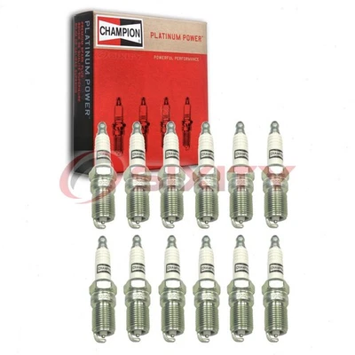 12 bujías Champion Platinum para Aston Martin DB7 2004 6,0 L V12 ao Foto 1 de 4